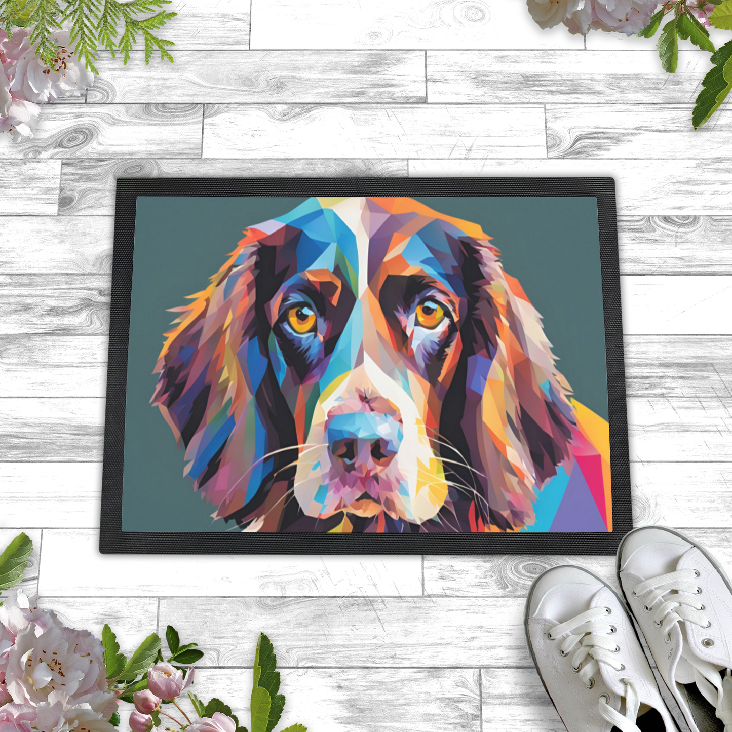 Springer Spaniel  Dog Food Mat