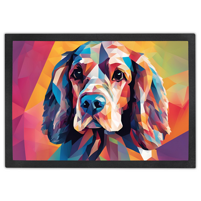 Cocker Spaniel Dog Food Mat