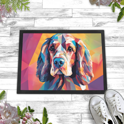 Cocker Spaniel Dog Food Mat