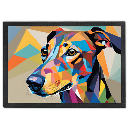 Greyhound Dog Food Mat