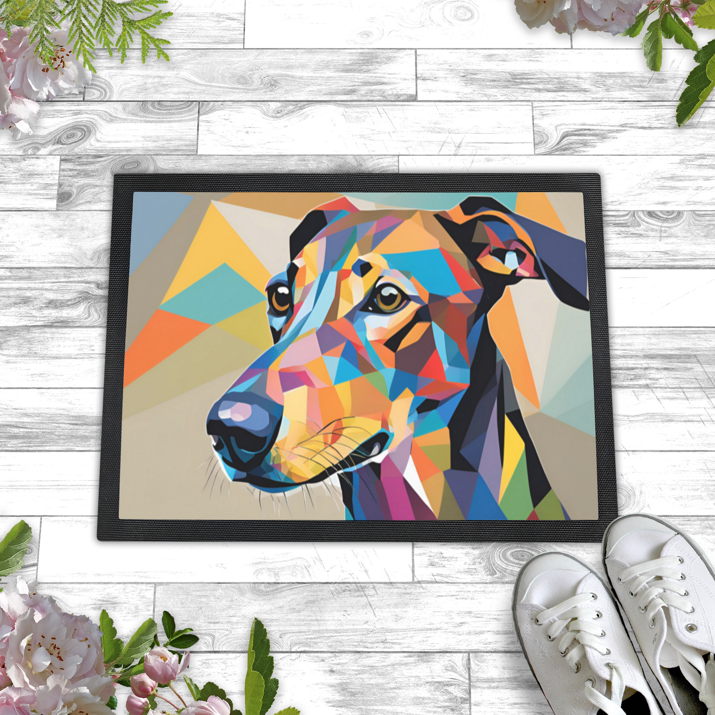 Greyhound Dog Food Mat