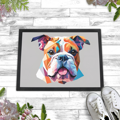 British Bull Dog Dog Food Mat