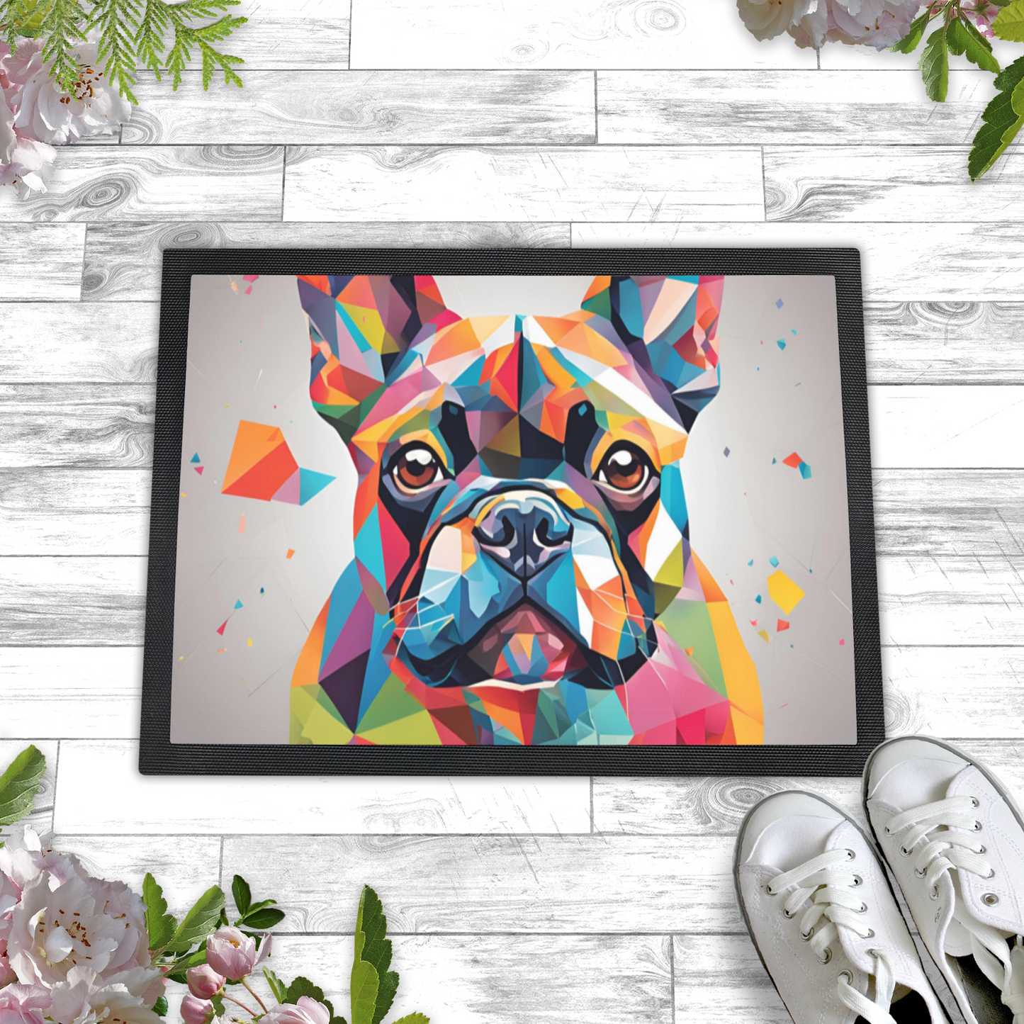 Frenchie Dog Food Mat