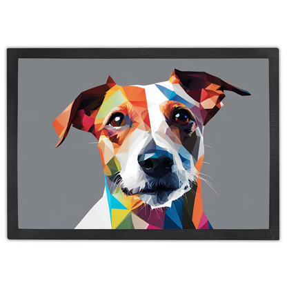 Jack Russell Dog Food Mat