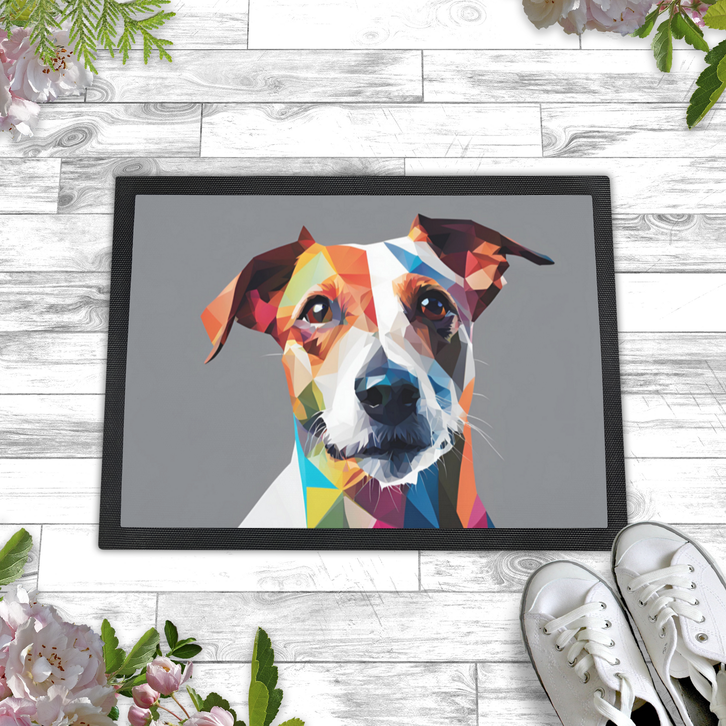 Jack Russell Dog Food Mat
