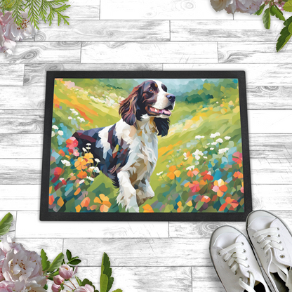 Springer Spaniel Dog Food Mat