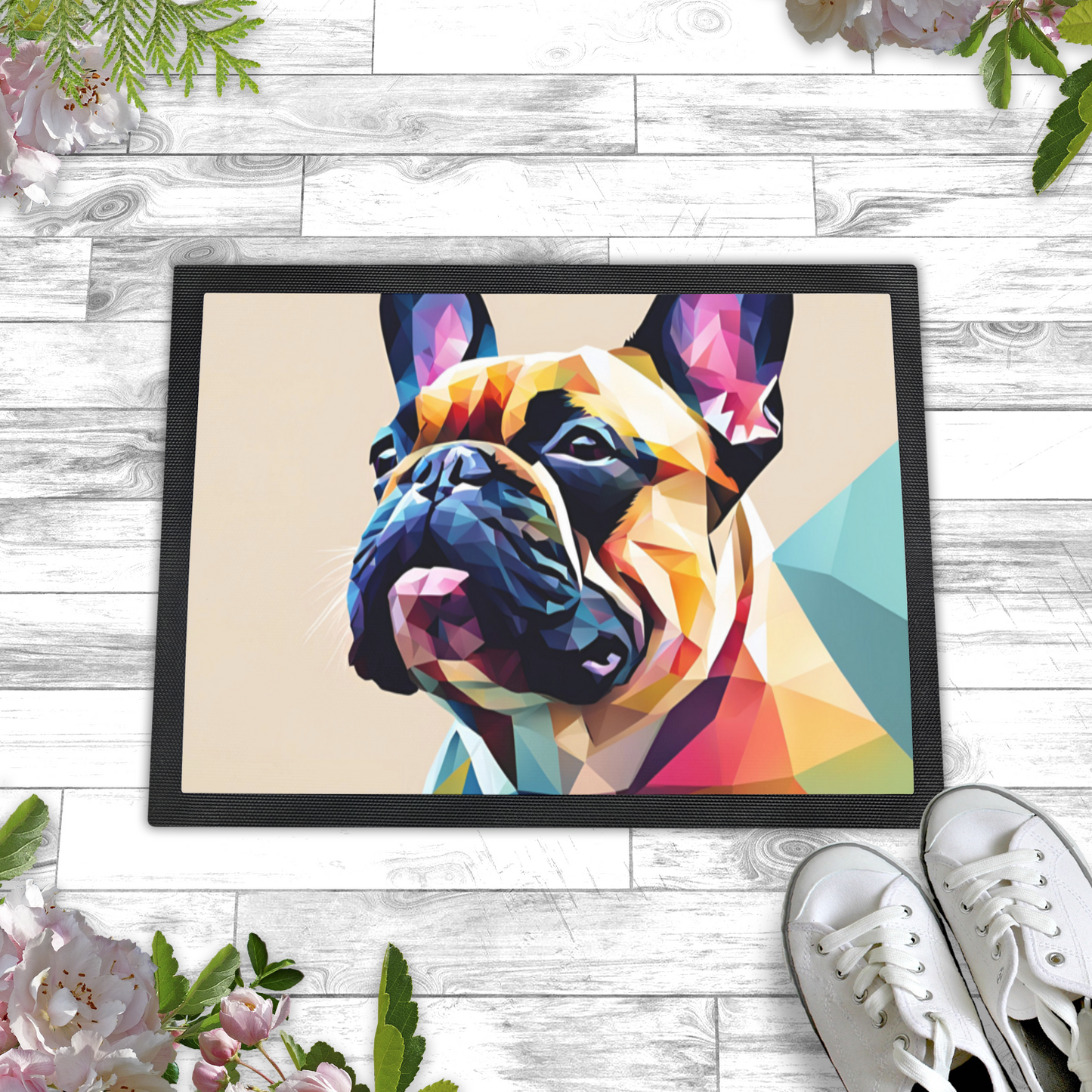 Frenchie Dog Food Mat