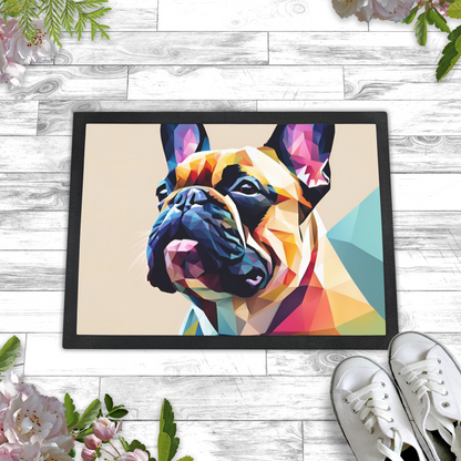 Frenchie Dog Food Mat