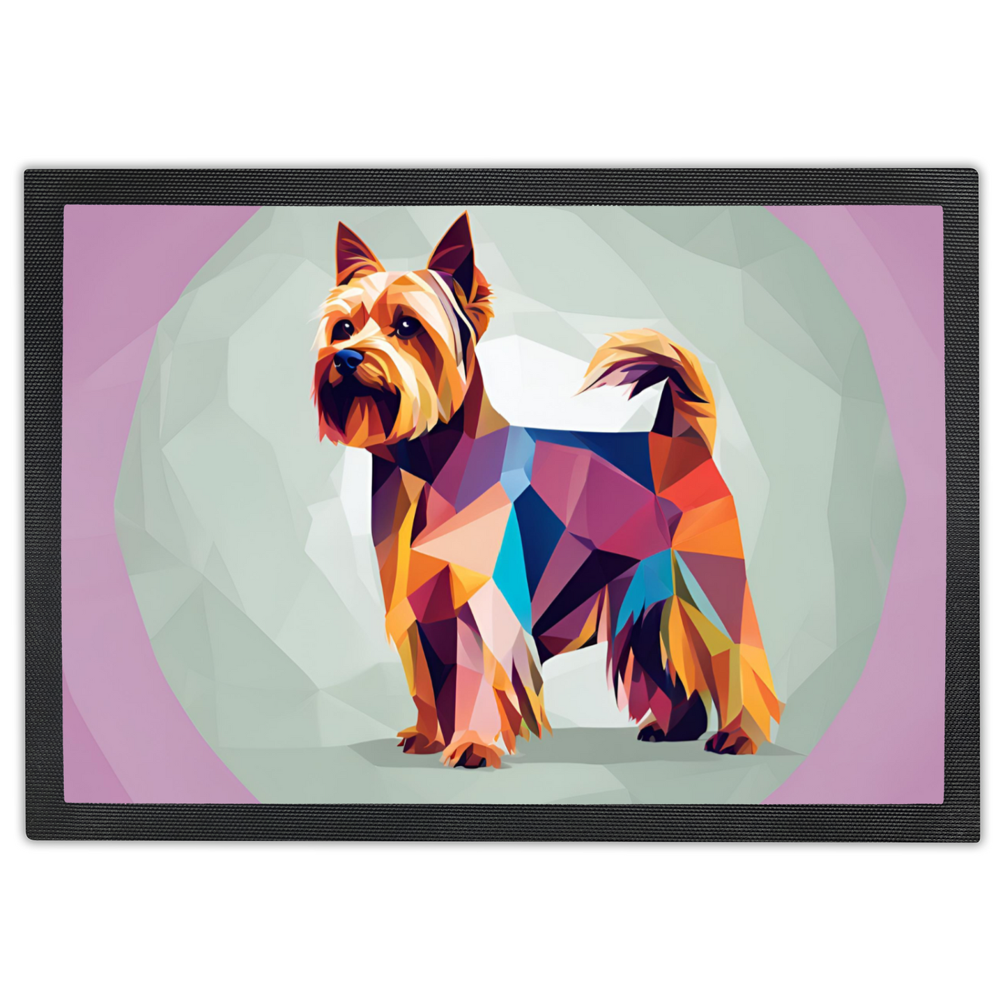 Yorkie Dog Food Mat