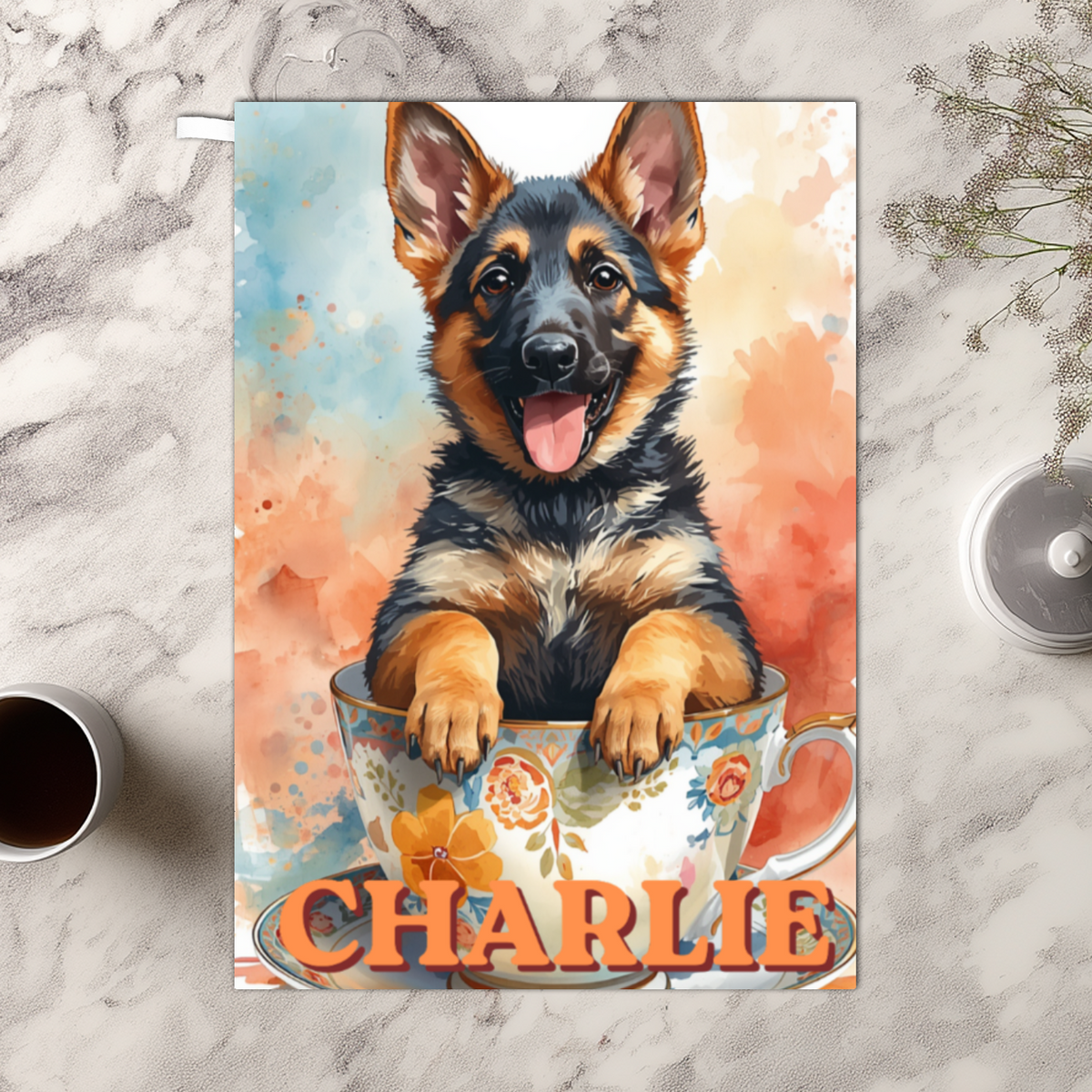 Pup In A Cup German Shepherd (Charlie)